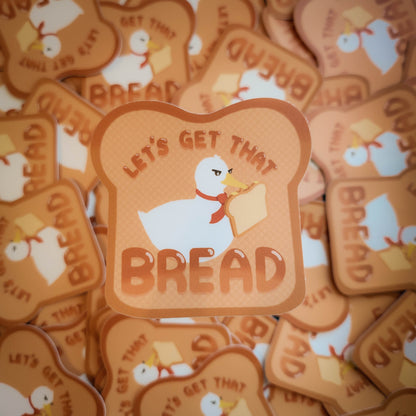 Business Duck Sticker