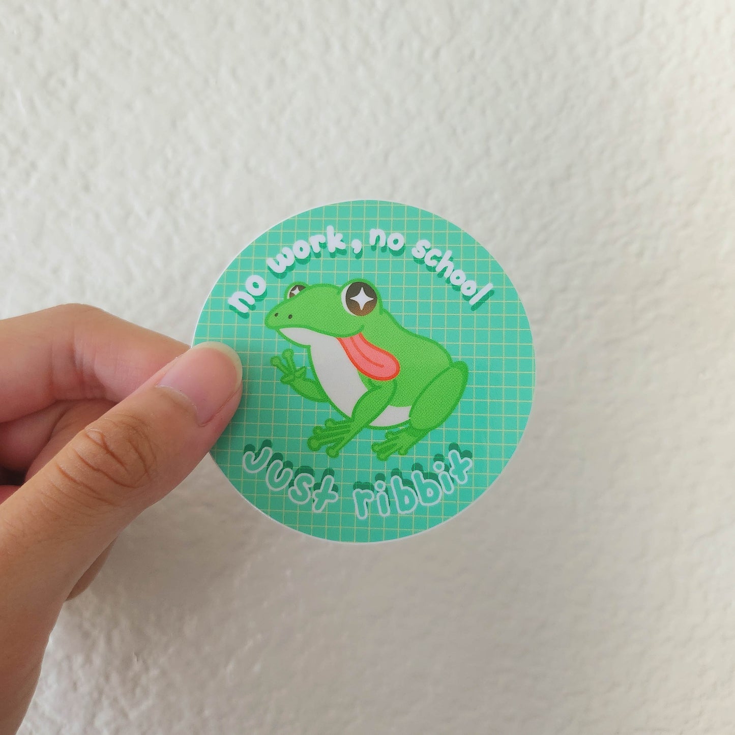 Frog Life Sticker