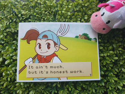 Story of Seasons Farmer Print